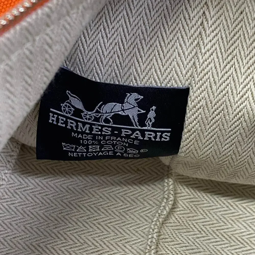 Hermès Handbag Orange Bordeaux
